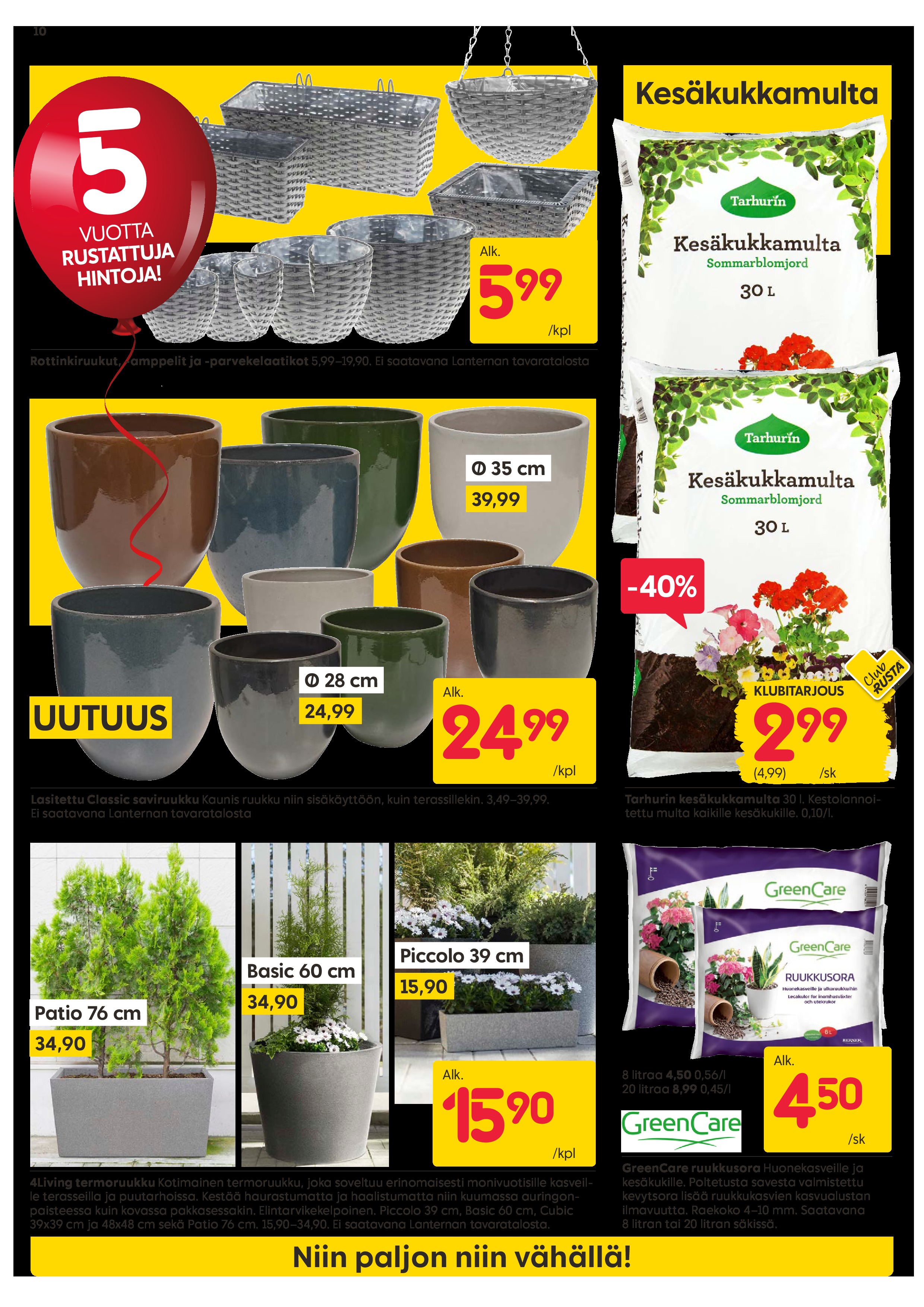 Rusta Rustattuja Hintoja sivu 10